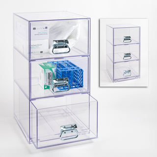 Poltex DWRTOW3 3 Drawer Tower