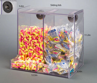 Poltex EARDOUB Double Bulk Earplug Dispenser