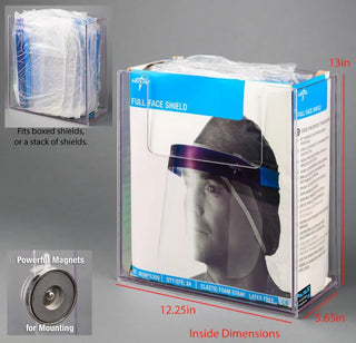 Poltex FCSHIELD Face Shield Dispenser