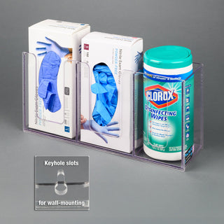 Poltex GB2WIPE 2 Glove Box / Wipe Holder