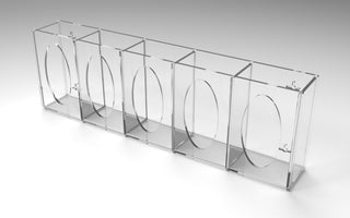 Poltex GBACOV1-W Acrylic Glove Box Holder Wall Mount