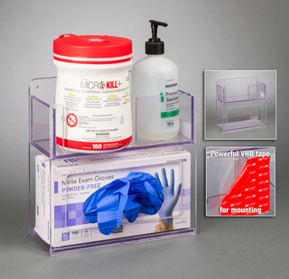 Poltex GBHSAN Glove Box Holder With Bin