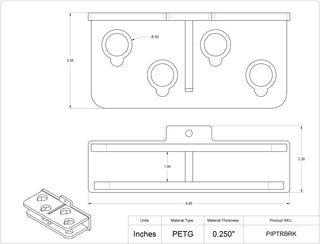 Poltex HZORG Horizontal Pipette Tip Organizer