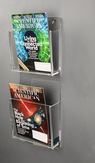 Poltex MAG2 Magazine Rack (2 Pocket)