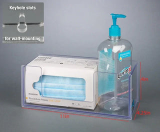 Poltex MASKHANDSAN Mask & Hand Sanitizer Holder