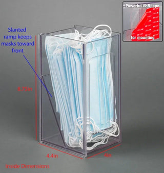 Poltex MSKFEED Bulk Earloop Mask Dispenser