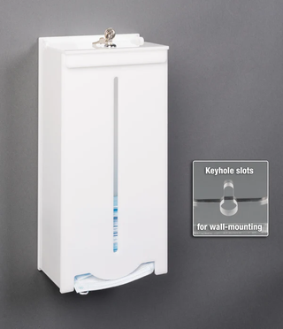 Poltex MSKLOK Locking Earloop Mask Dispenser