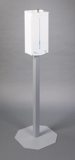 Poltex MSKLOK Locking Earloop Mask Dispenser