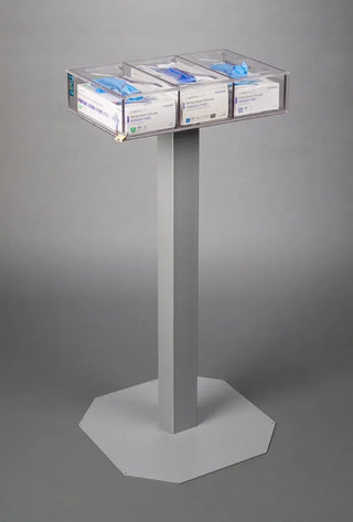 Poltex NOWASTGB No Waste Glove Box Holder on Stand