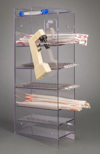 Poltex PGSERPIP6 6 Pocket Serological Pipette Holder (PETG)