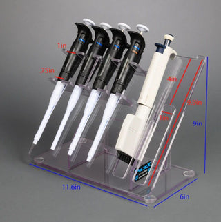 Poltex PIPRK5MUL1 Pipette Rack for Pipettors & Multi-Channel Pipettes