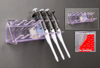 Poltex PIPRKWL Modular PETG Wall Pipette Racks for 5 or 6 Pipettors