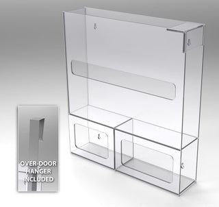 Poltex PPESTAT Modular PETG PPE Isolation Stations for Gowns, Masks & Gloves