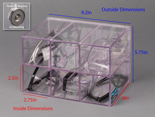 Poltex PROTEYE4 Protective Eyewear Holders - Small