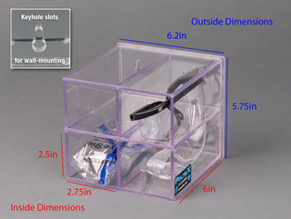 Poltex PROTEYE4 Protective Eyewear Holders - Small