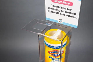 Poltex SANSTAT Stand Mount Sanitizing Station