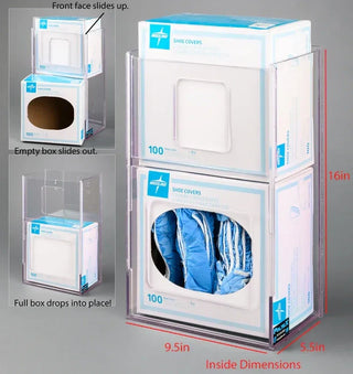 Poltex SHOECOV2VM Shoe Cover Holder - 2 Visual Management