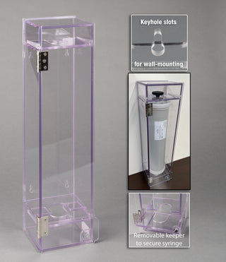 Poltex SPIROCAL Spirometry Calibration Syringe Holder - Wall Mount