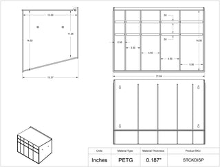 Poltex STCKDISP Stockinette Dispenser