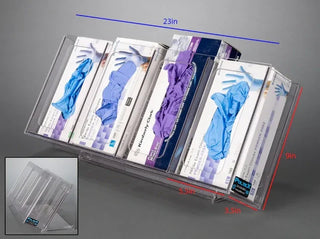 Poltex TILTGLV4 Countertop Glove Box Holder