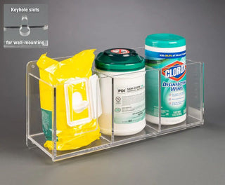 Poltex TRIWIPE Triple Wipe Holder - 2 Tub, Packet