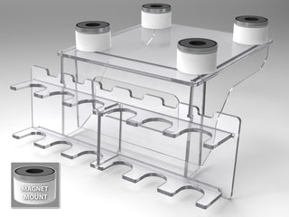 Poltex UNDRINTEG6 Undermount Integra/Sartorius Pipettor Rack - 6 Position