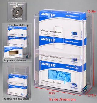 Poltex VMGB Visual Management Glove Box Holder