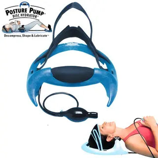 Posture Pump Model 1100-S Cervical Disc Hydrator, Comfort Visor Head Restraint