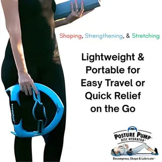 Posture Pump Model 1100-S Cervical Disc Hydrator, Comfort Visor Head Restraint