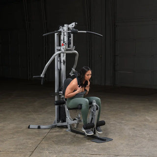 Powerline BSG10X Multi-Station Gym, 160 lb. Selectorized Weight Stack