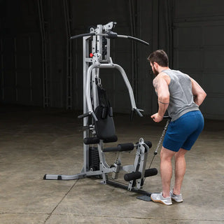 Powerline BSG10X Multi-Station Gym, 160 lb. Selectorized Weight Stack