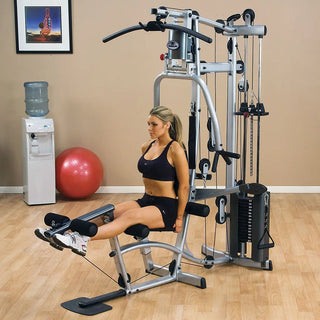 Powerline P2X Multi-Station Gym, 160 lb. Alloy Weight Stack