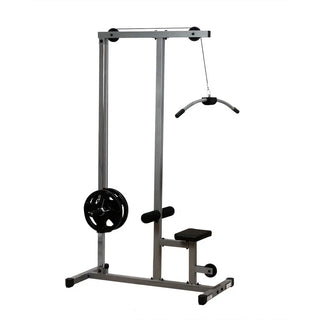 Powerline PLM180X Lat Machine, Dual High and Low Pulley System