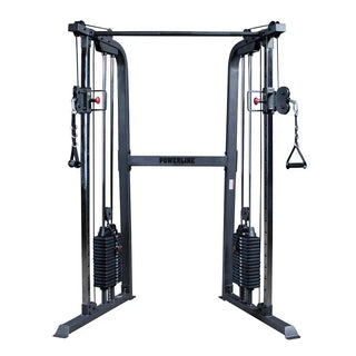 Powerline by Body-Solid PFT1002 Dual Stack Functional Trainer (Dual 210 lb. Weight Stacks)