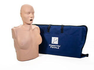 Prestan PP-AFM-100M-MS Professional Female Medium Skin CPR Manikin with Monitor