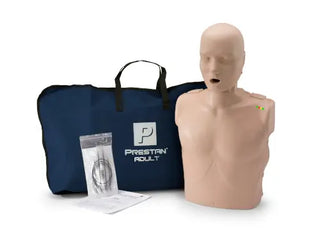 Prestan PP-AM-100M-MS Adult Medium Skin CPR Manikin with Monitor