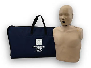 Prestan PP-AMP-100M-MS PRO+ Adult Medium Skin CPR Manikin with Monitor