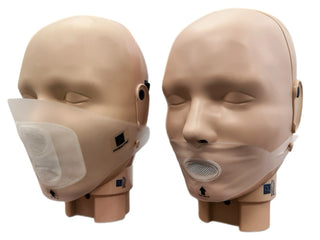 Prestan PP-AMP-400M-DS PRO+ Adult Dark Skin CPR Manikin 4-Pack with Monitor