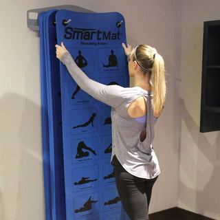 Prism Fitness 400-150-134 Smart Mat Rack Wall Mounted Commercial Package