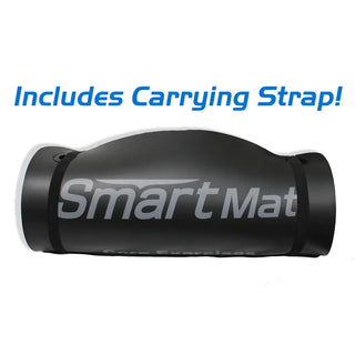 Prism Fitness 400-155-031 Smart Exercise Mat, 16mm With Grommets (Black), 72” x 24”