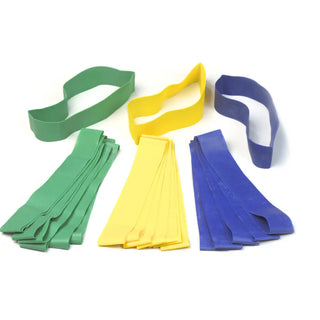 Prism Fitness Mini Flat Bands, 2″ Wide By 11″ Long, Options