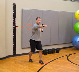 Prism Fitness Smart Resistance Wall Gym Options, 7 ft Stainless Steel Track