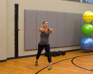Prism Fitness Smart Resistance Wall Gym Options, 7 ft Stainless Steel Track