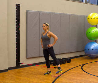 Prism Fitness Smart Resistance Wall Gym Options, 7 ft Stainless Steel Track