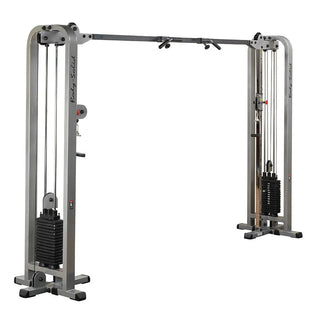 Pro ClubLine SCC1200G/1 Cable Crossover, Silver Finish (160 lb. Weight Stacks)