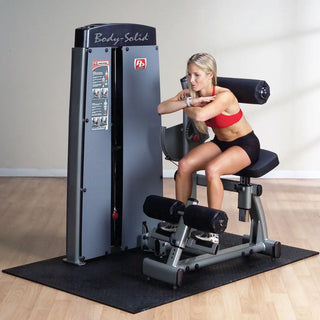 Pro Clubline DABBSF3 ProDual Ab Crunch and Back Extension Machine (310 lb. Stack)