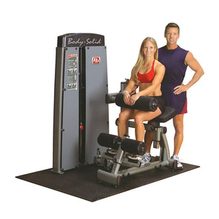 Pro Clubline DABBSF ProDual Ab Crunch and Back Extension Machine (210 lb. Stack)
