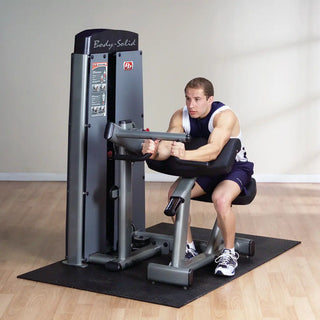 Pro Clubline DBTCSF ProDual Biceps and Triceps Machine, 210 lb. Stack