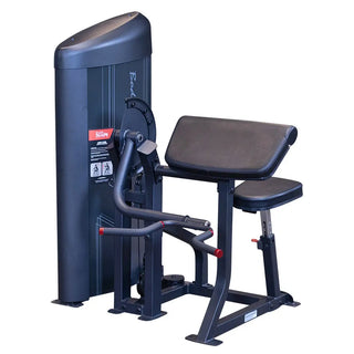 Pro Clubline S2AC1 Arm Curl Machine 160 lb. Stack, Focused Bicep Isolation