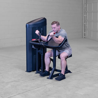 Pro Clubline S2AC/2 Arm Curl Machine 235 lb. Stack, Focused Bicep Isolation